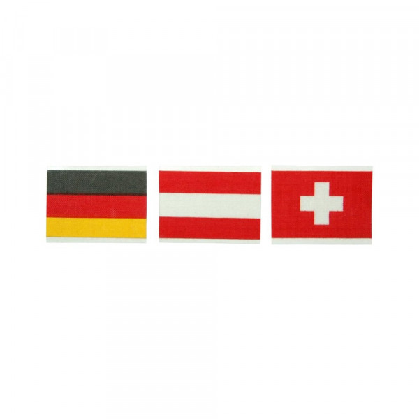 Fahnen Aufkleber Deutschland wehende Fahne 10x15cm - Fahnen und Flaggen  Shop 